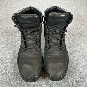 Timberland 6-INCH PREMIUM TB08658A Women's Black Nubuck Waterproof Boots Size 9